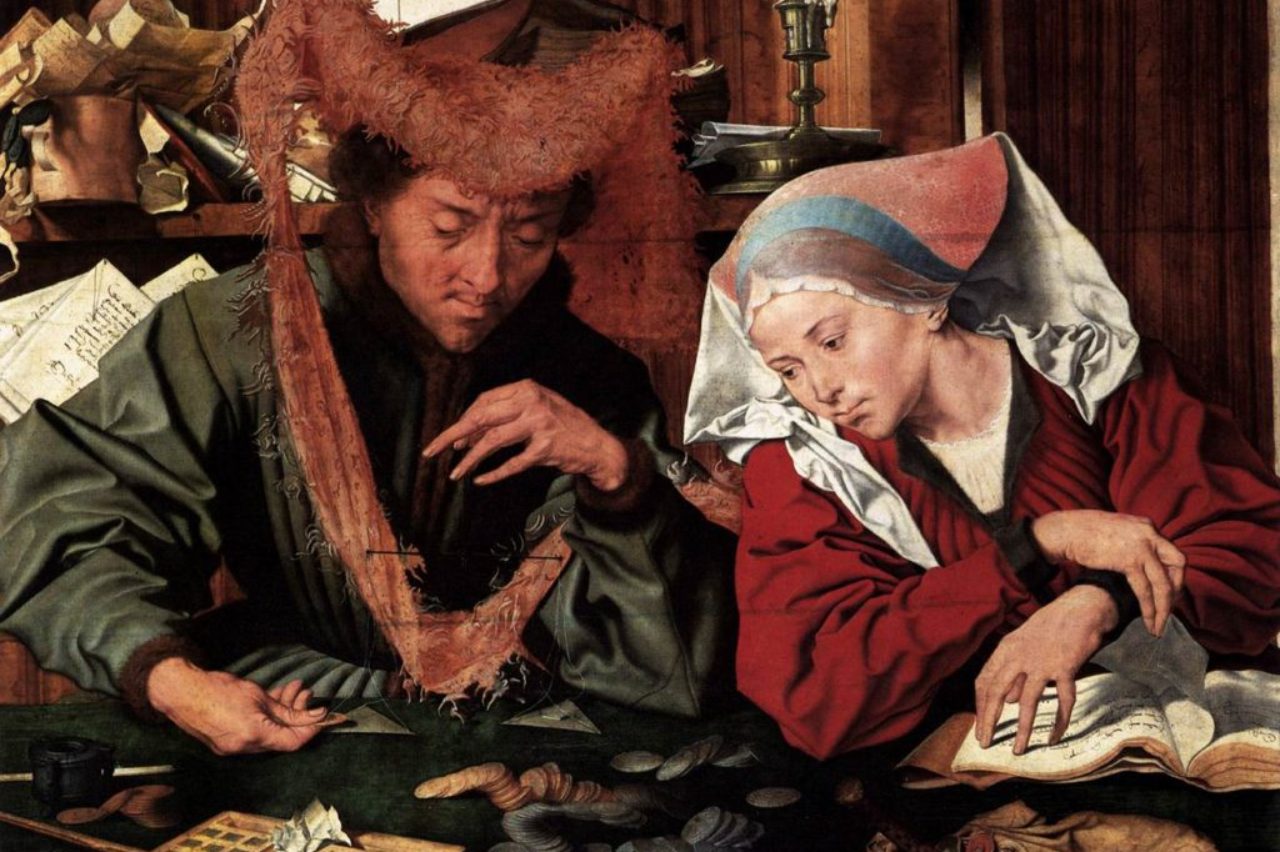 The moneychanger and his wife (1539) Marinus van Reymerswaele