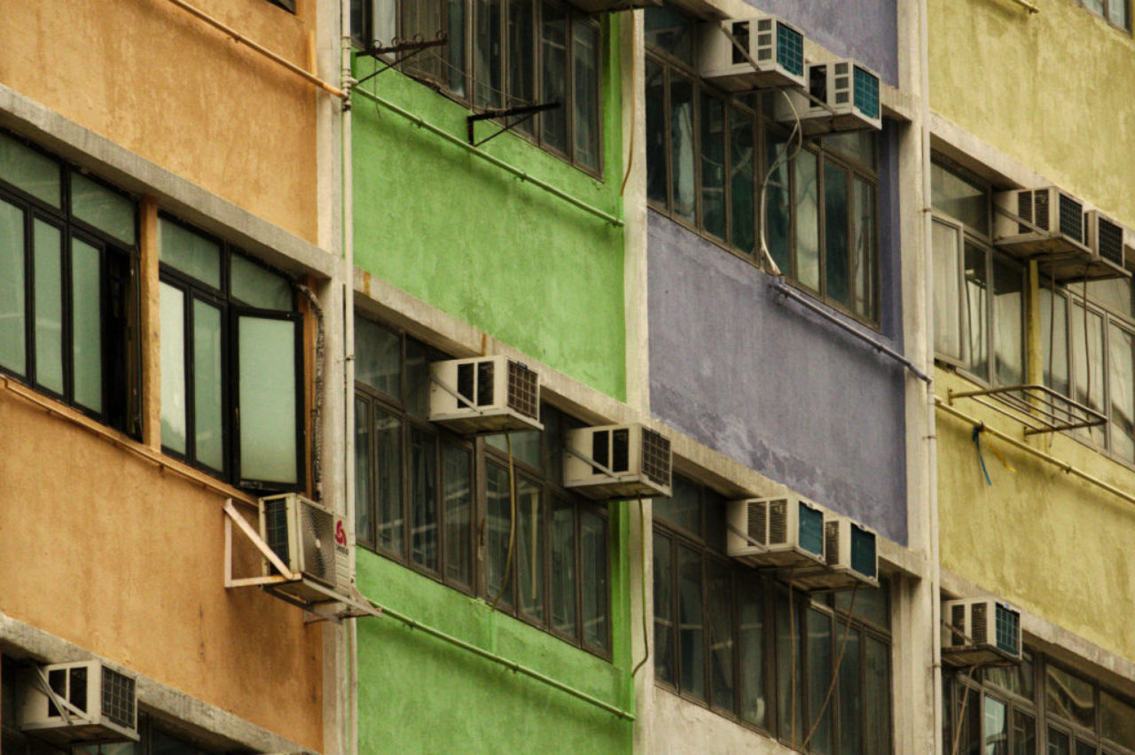 colored-building-with-air-conditioners