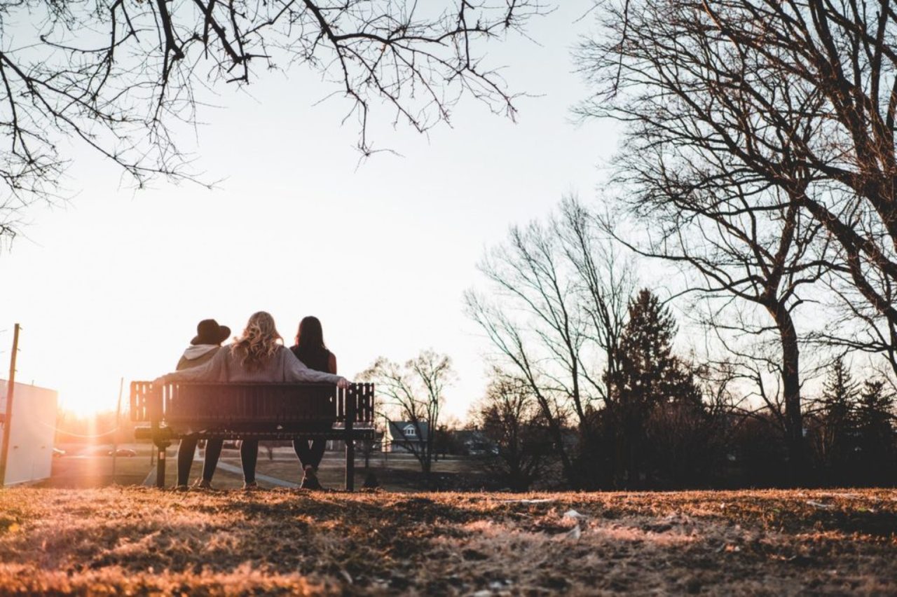 three-person-sitting-on-bench-under-withered-trees-2645707